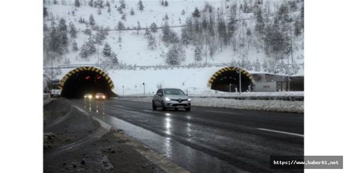 Bolu Dağı’nda kar yağışı durdu, trafik normale döndü