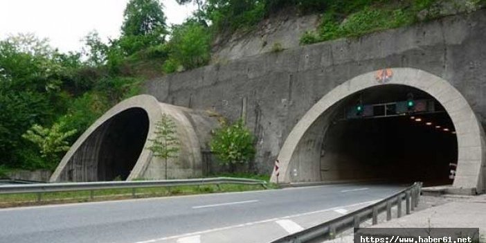 Sürücüler, Trabzon'da bu tünellere dikkat!