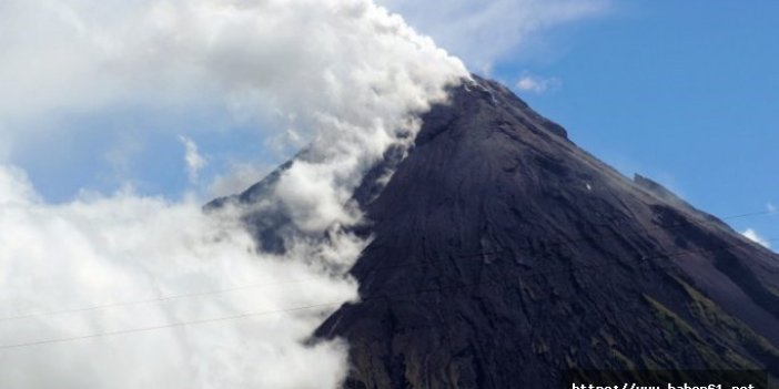 Mayon yanardağı için patlama uyarısı