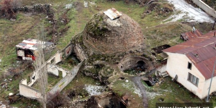 Tarihi hamam çürümeye terk edildi - Erzurum haberleri