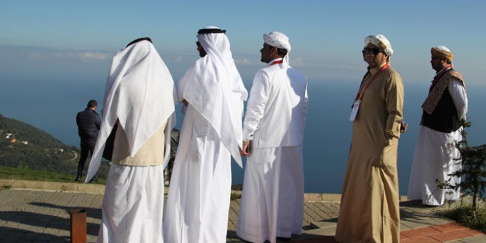Yaylalara Arap turist ilgisi