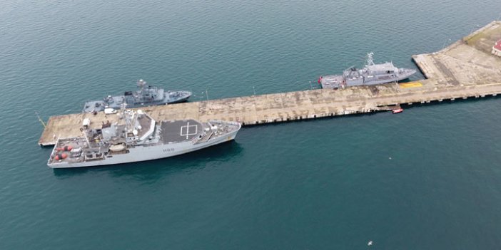 Karadeniz'de hareketlilik: Savaş gemileri geldi