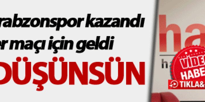 Erzurumlu Şota Trabzonspor Fenerbahçe maçına geldi