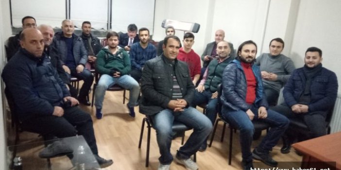 Van Trabzonsporlular Derneği yönetimi üyeleri ile buluştu