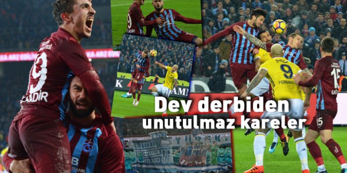Trabzonspor Fenerbahçe derbisinden unutulmaz fotoğraflar