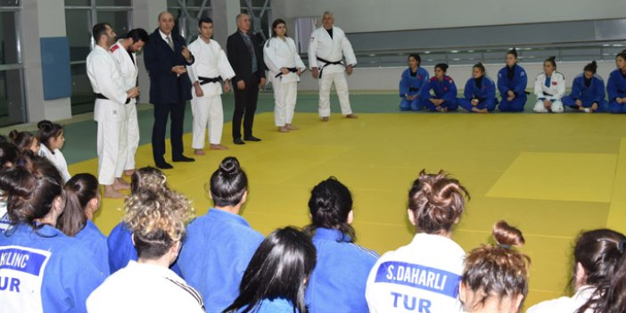 Judo Milli takımı Trabzon'da