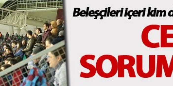 Trabzonspor Fenerbahçe maçı cezasının sorumlusu kim?