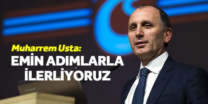 Trabzonspor Başkanı Usta: Emin adımlarla ilerliyoruz