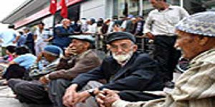 Trabzonlu emekliler de mutsuz!