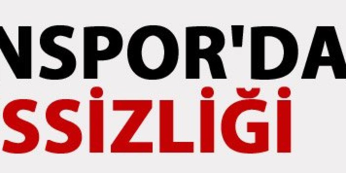 Trabzonspor'da gol sessizliği