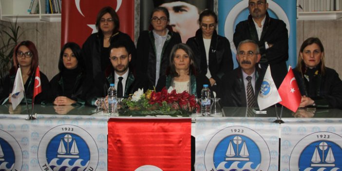 Trabzon Barosundan “Türkiye” açıklaması