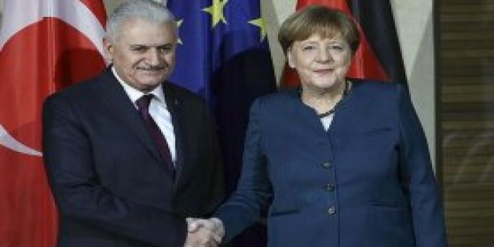 Başbakan Yıldırım ile Merkel görüşmesi sona erdi