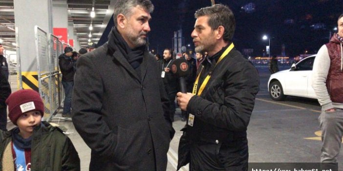 Trabzonspor eski yöneticisi Büyükaydın: Hocanın yapacağı bir şey yok
