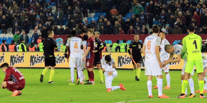 Ve Trabzonspor'un yenilmezlik serisi bitti!