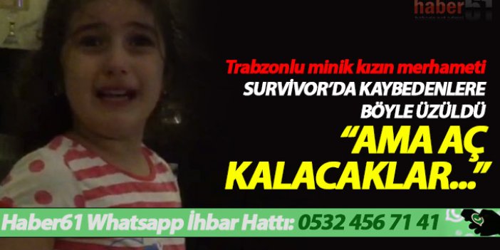 Trabzonlu minik kızın merhameti
