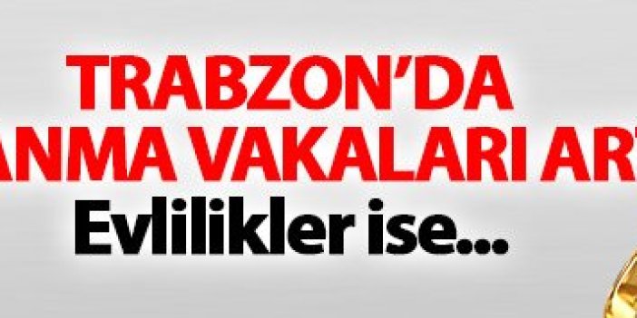 Trabzon’da boşanmalar arttı, evlilikler azaldı