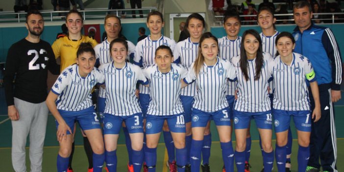 KTÜ Bayan Futsal takımı finallere kaldı