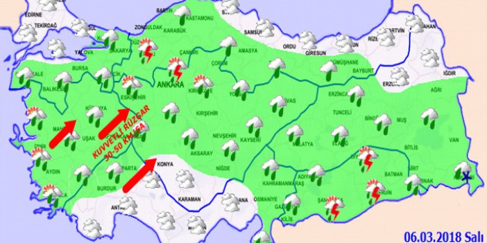 Trabzon'da hava nasıl olacak? 06.03.2018