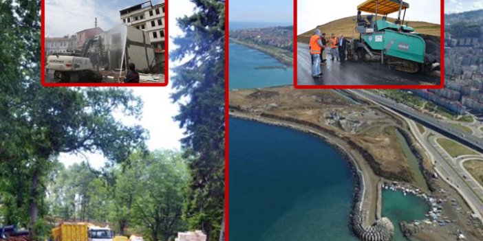 Trabzon'da projelerde son durum