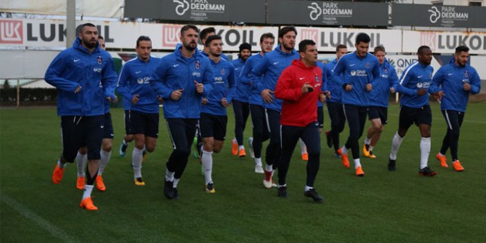 Trabzonspor'da Akhisar maçı hazırlıkları
