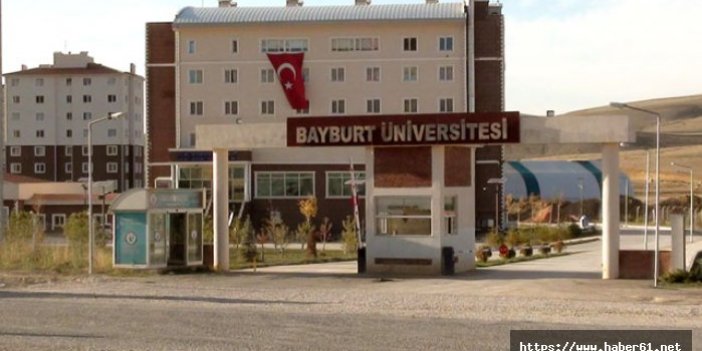 Bayburt Üniversitesine öğretim üyeleri alınacak
