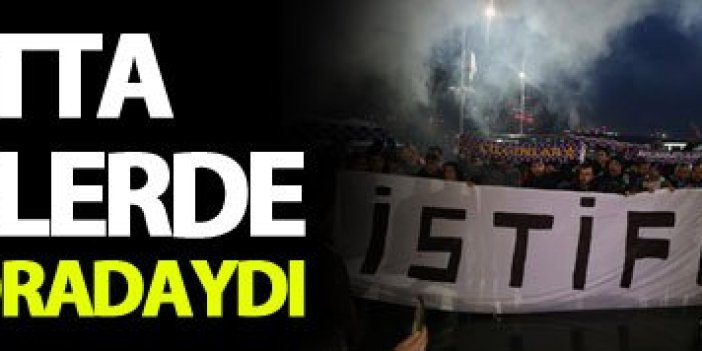 Trabzonspor taraftarından ortak isyan: Muharrem Usta ve yönetimi istifa