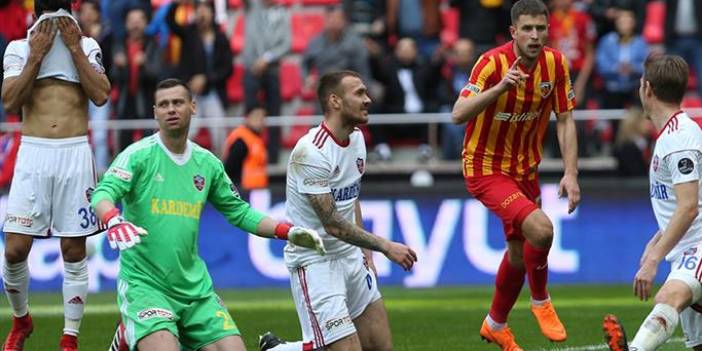 Kayserispor sahasında Karabükspor'u yendi. 11-03-2018