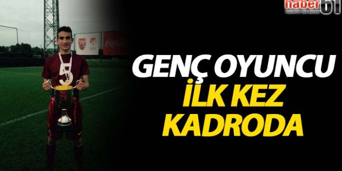 Trabzonspor'da genç oyuncu ilk kez kadroda
