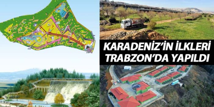 Trabzon Büyükşehir Belediyesi Karadeniz'in ilklerini yaptı
