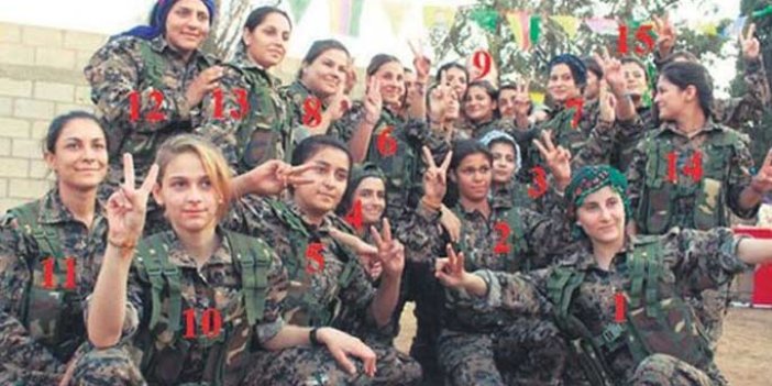 YPG'li kadın teröristler öldürüldü
