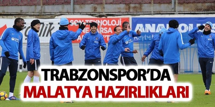 Trabzonspor'da Malatyaspor maçı hazırlıkları