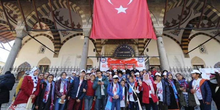 Şanlıurfalı öğrenciler Trabzon'u geziyor
