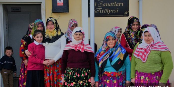 Osmanlı kadınlarının geleneği bu köyde devam ediyor 