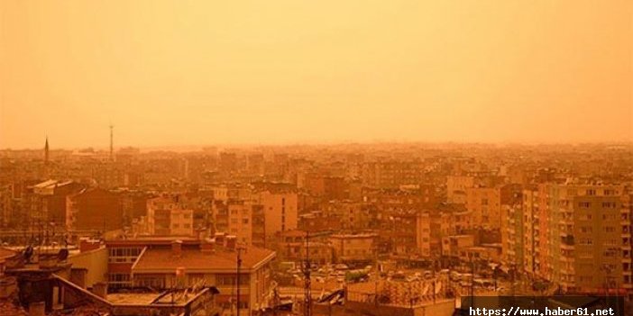 Lodos İzmir'e toz taşıdı