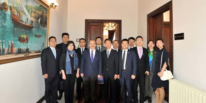 Çinli iş adamlarına Trabzon daveti