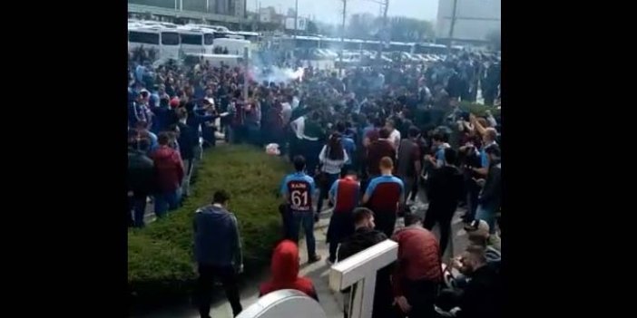 Trabzonspor taraftarı Galatasaray maçını bekliyor