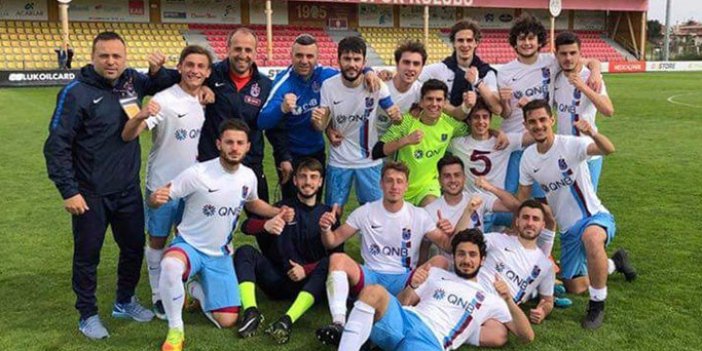 Ramazan attı Trabzonspor'un gençleri kazandı
