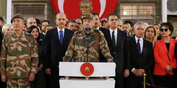 Cumhurbaşkanı Erdoğan ünlü isimlerle sınırda