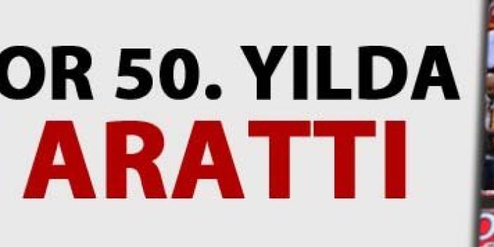 Trabzonspor 50. yılda 49. yılı arattı