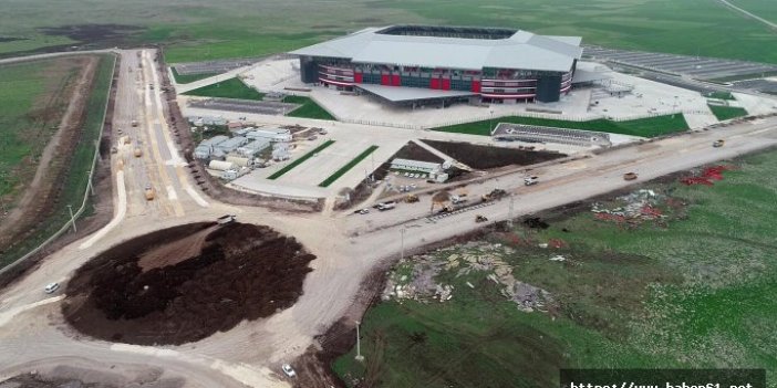 Diyarbakır Stadyumu'nda çalışmalar son sürat