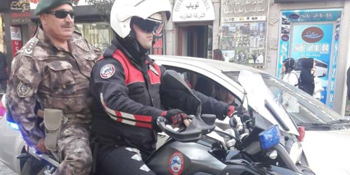 Trabzon Emniyet Müdürü kamuflajı çekti sokağa indi