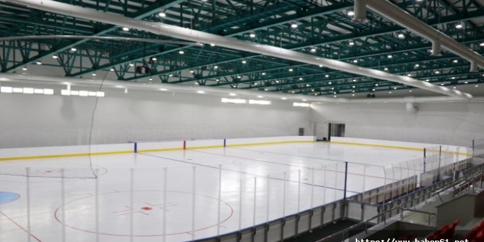 Karadeniz'in ilk buz sporları salonu, 23 Nisan'da açılıyor