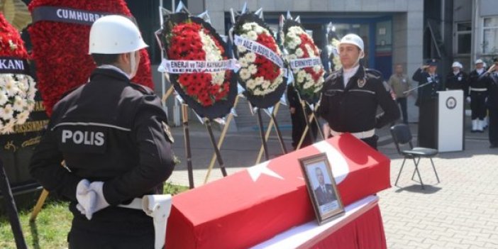 Trabzon'da kaza kurbanı Akduman'a son veda