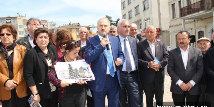Beşikdüzü Köy Enstitüsü Parkı'nın yıkılmasına CHP'den tepki