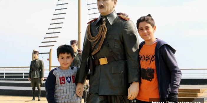 Çocukların Atatürk sevgisi