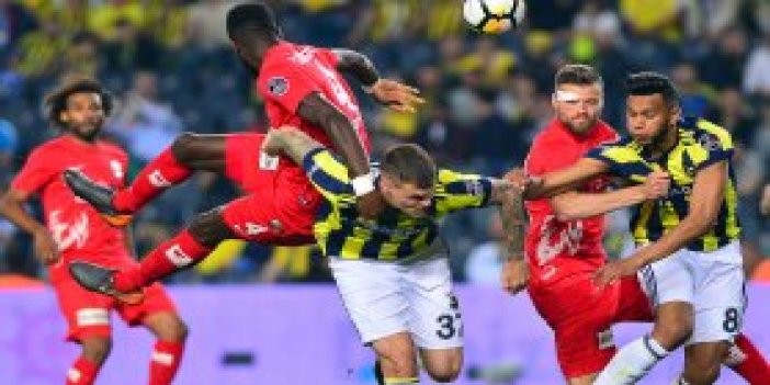 Antalyaspor Fener'e farklı yenildi