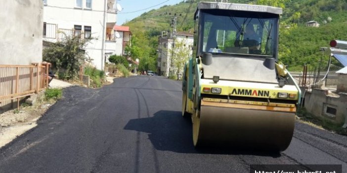 Trabzon'da 2018 yılında hedef 400 bin ton asfalt sermek 