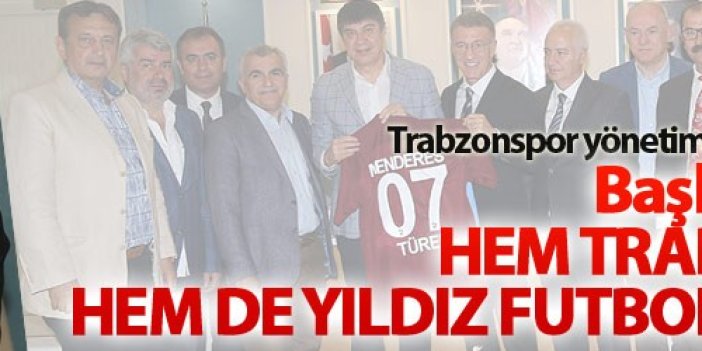 Antalya Bld Başkanından Trabzonsporlu yıldıza büyük övgü