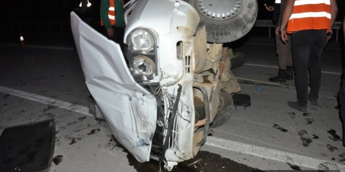 Sinop'ta trafik kazası: 2 yaralı 