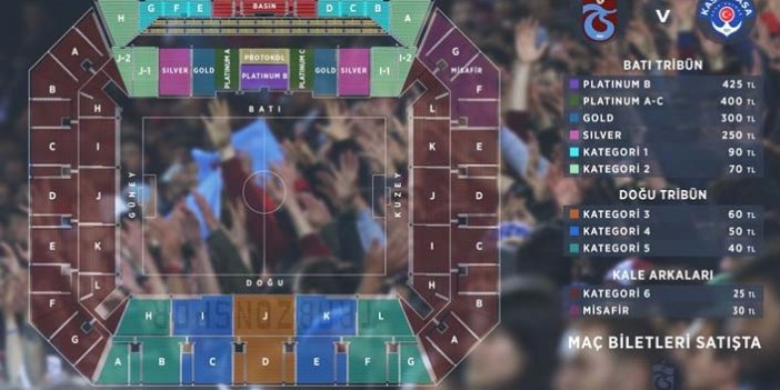 Trabzonspor Kasımpaşa maçı biletleri satış açıktı